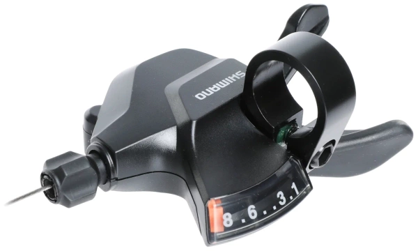 Манетка Shimano Altus, M315, правая, 8 скоростей, трос 2050мм