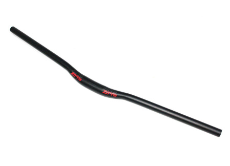 Руль ZTTO 31.8х780мм, подъем 20мм, black/red