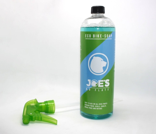 Эко-велошампунь Joe's Eco Bike Soap (spray bottle) 1 литр, спрей