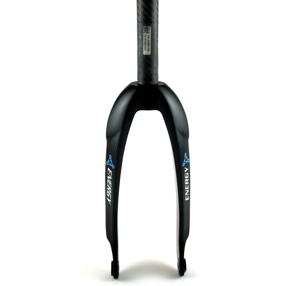 Вилка Energy BMX Race 20" 1 - 1/2, под 20 ось, карбон 3K Black Matt