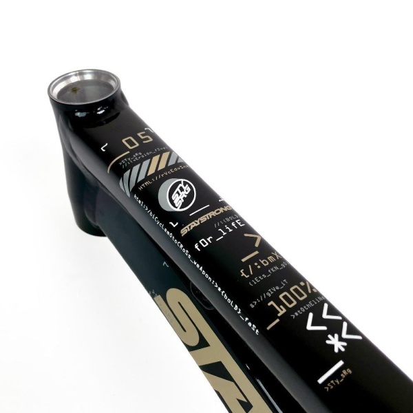 Рама BMX-race StayStrong V5 2024 Disc Black-Tan PRO XXXXL