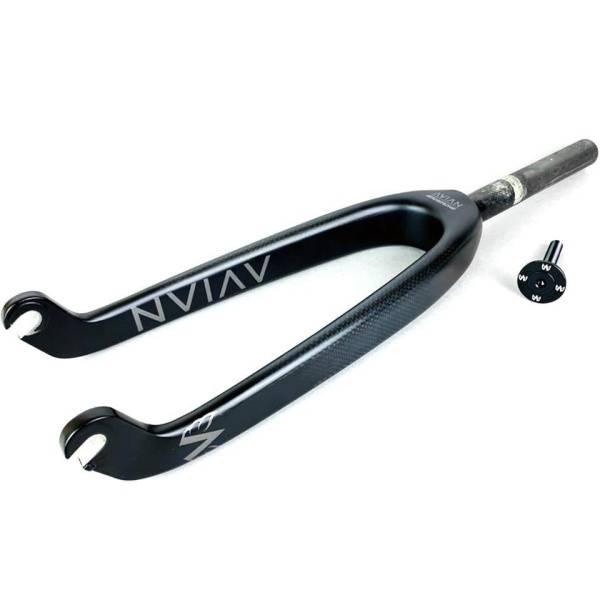 Вилка BMX Stay Strong X Avian Versus Youth Carbon 20" Race Forks - Black/ 1"