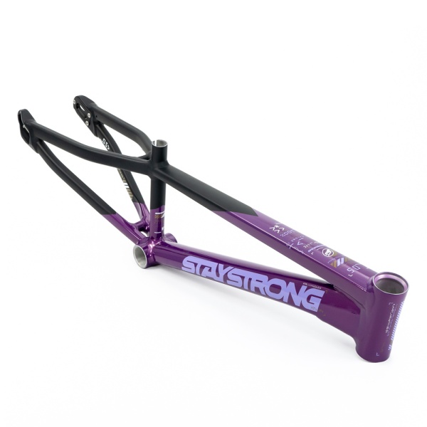 Рама BMX-race StayStrong V5 2025 Expert Disc Black-Purple