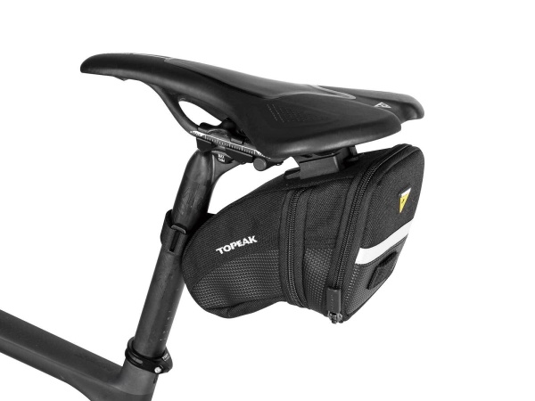 Подседельная сумка TOPEAK Aero Wedge Pack w/quick click, с креплением F25, большая