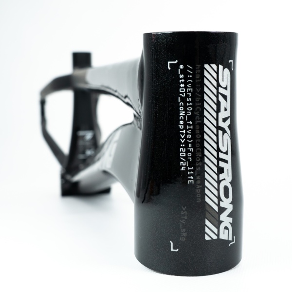 Рама BMX-race StayStrong V5 2025 PRO XXXXL Disc Black-Black