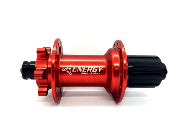 Втулка задняя Energy RH618 Boost, 32H, 148х12, красная