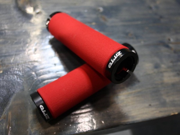 Грипсы ZTTO Foam Lock-On Red