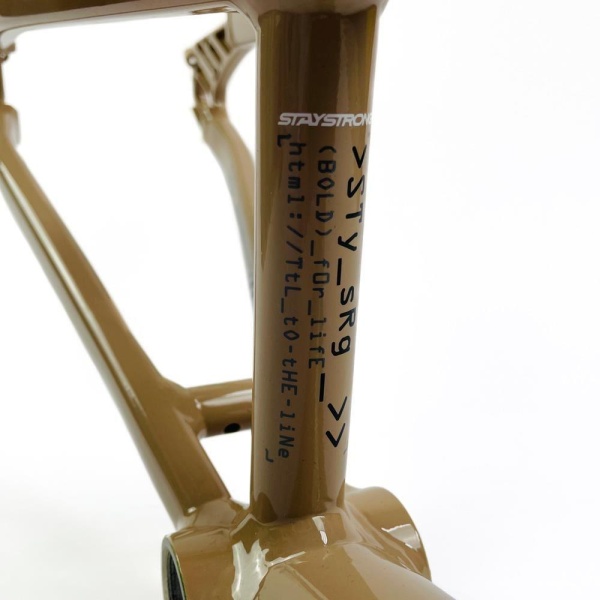 Рама BMX-race StayStrong V5 2024 Disc Black-Tan Expert XL